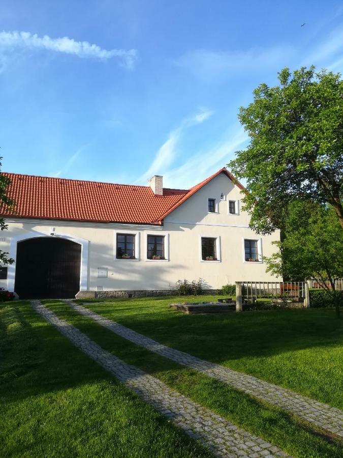 Usedlost Pod Javorem Telč Exteriör bild